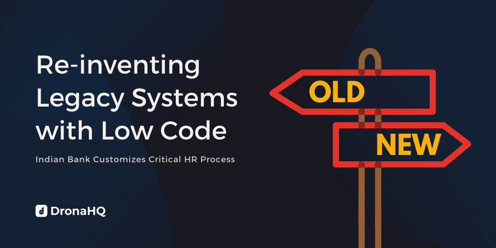 Bank modernises crucial HR legacy processes with low-code